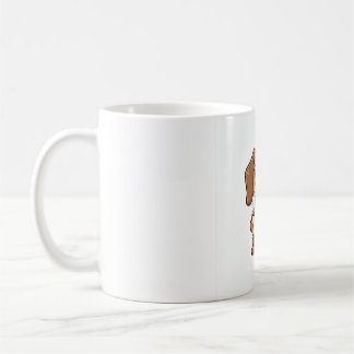 Lustiger Dachshund-Kaffeebecher — Sonnenbrille Dox Kaffeetasse