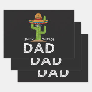 Lustiger Dad-Witz _ Lustiger Spruch Papa Geschenkpapier Set