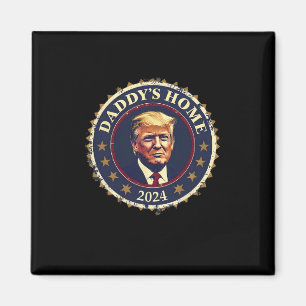 Lustiger Daddy's Home 2024 Trump Wir Gewonnen Nahm Magnet