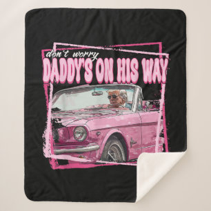 Lustiger Daddy's Home Trump Pink 2024 Holt Amerika Sherpadecke