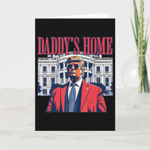 Lustiger Daddy's Home Trump Pink 2024 Take America Karte