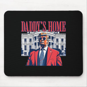 Lustiger Daddy's Home Trump Pink 2024 Take America Mousepad