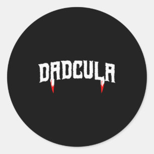 Lustiger Daula Halloween-Vater Herren-Kostüm Vamre Runder Aufkleber