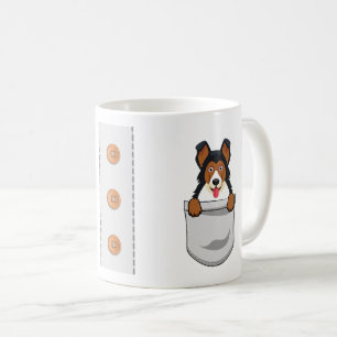 Lustiger Deutscher Schäferhund Welpe Hunde Liebhab Kaffeetasse