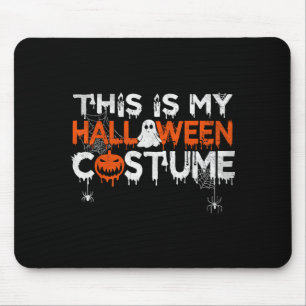 Lustiger Dies Ist Halloween Kostüm Shirts Männer F Mousepad