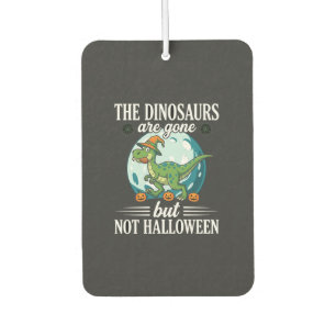Lustiger Dinosaurier Halloween Hexe Grafik Autolufterfrischer