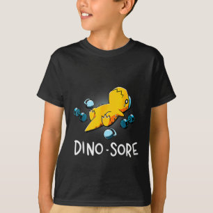 Lustiger Dinosaurier-Workout-Fitnessstudio Krafttr T-Shirt