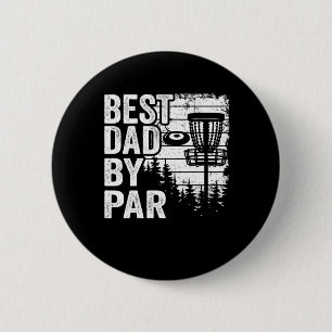 Lustiger Disc-Golf-Korb Vintage Bester Vater Von P Button