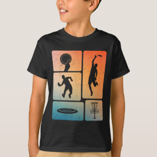 Lustiger Disc-Golf-Spieler Cool Flying Disk Sports T-Shirt