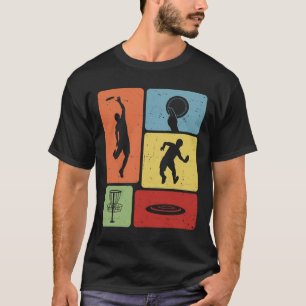 Lustiger Disc-Golf-Spieler Cool Flying Disk Sports T-Shirt