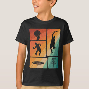 Lustiger Disc-Golf-Spieler Cool Flying Disk Sports T-Shirt