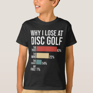 Lustiger Disc-Golf-Spruch Frisbee-Werfer Disc Golf T-Shirt