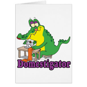 lustiger, domestizierter Alligator