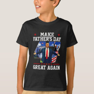 Lustiger Donald Trump macht den Vatertag wieder gr T-Shirt
