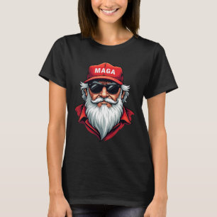 Lustiger Donald Trump Weihnachtsmann Mega Weihnach T-Shirt