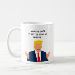 Lustiger Donald Trump Zitat Kaffeetasse Geschenk