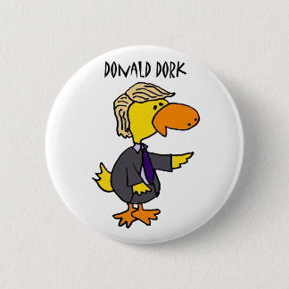Lustiger Donald- TrumpDepp-politischer Cartoon Button