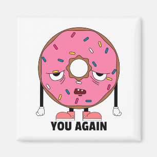 lustiger Donut-Kühlschrankmagnet Magnet