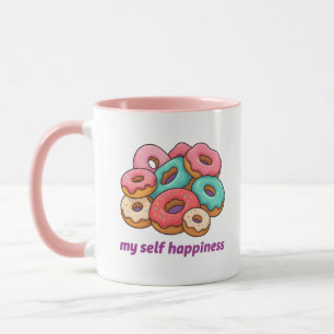 Lustiger Donut  Tasse