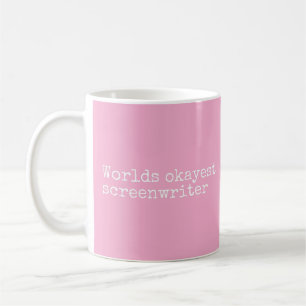Lustiger Drehbuchautor Filmemacher Filmregisseur Kaffeetasse