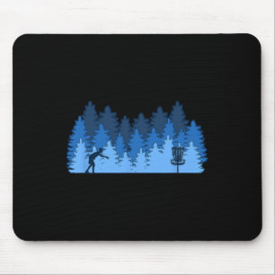 Lustiger dummer Baum, Disc-Golf-Geschenkidee Mousepad