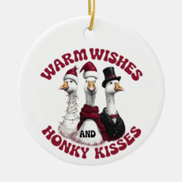 Lustiger dummer Gans Weihnachtsschmuck