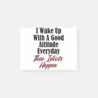 Lustiger Dummheits-Entwurfs-gute Post-it Klebezettel