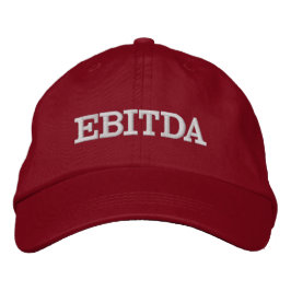 Lustiger EBITDA-Finanzdefinition-Bordierter Hut