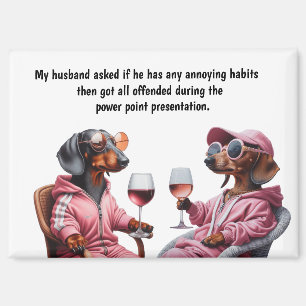 Lustiger Ehemann Humor Magnet