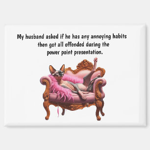 Lustiger Ehemann Humor Magnet