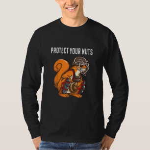 Lustiger Eichhörnchen Liebhaber Baseball Catcher G T-Shirt