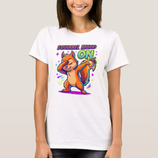 Lustiger Eichhörnchen-Modus Ein Eichel-Illustratio T-Shirt