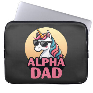 Lustiger Einhorn-Vater Laufey Männer Vatertag Weih Laptopschutzhülle