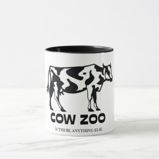 Lustiger einzigartiger Kuh-Zoo ist Tmere noch Tasse