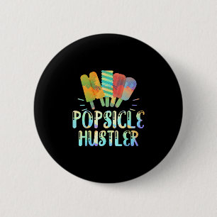 Lustiger Eis-Retro-80er-Sommer-Eis-am-Stiel-Gauner Button