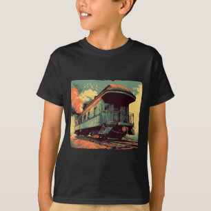 Lustiger Eisenbahn Camboose Kostüm T-Shirt