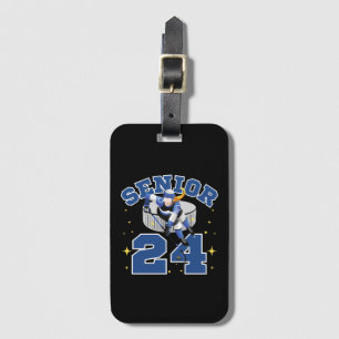 Lustiger Eishockey Senior 2024 Gepäckanhänger