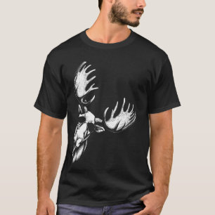 Lustiger Elch mit Sonnenbrille für Alaska-Elch Lo T-Shirt