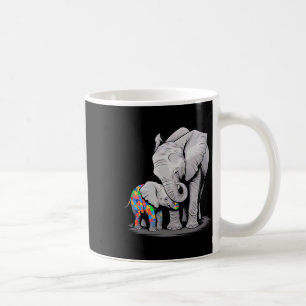 Lustiger Elefant-Autismus-Bewusstsein Autism-Mama- Kaffeetasse