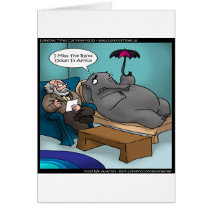 Lustiger Elefant in Therapie