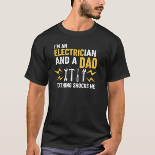 Lustiger Elektriker-Vater Nichts Schockiert Mich G T-Shirt