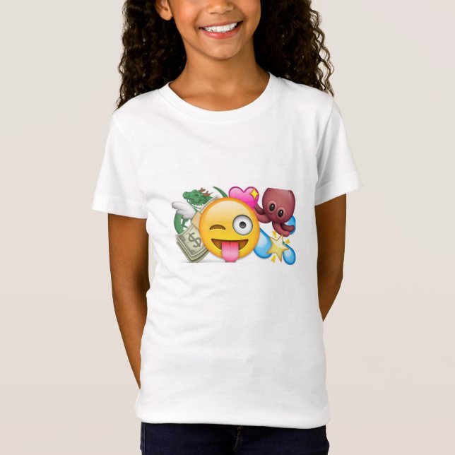 Lustiger emoji T - Shirt (Vorderseite)