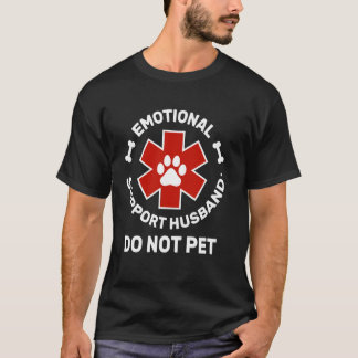 Lustiger emotionaler Unterstützung-Ehemann - Männe T-Shirt
