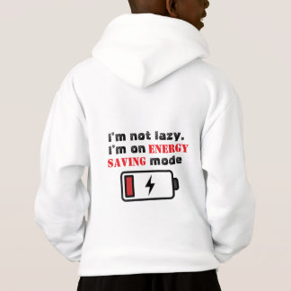Lustiger "Energiesparmodus" Kinderhoodie | Süß Fau Hoodie