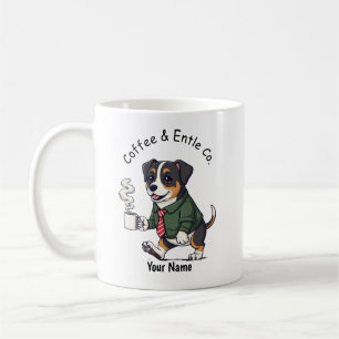 Lustiger Entlebucher Mountain Business Anzug Kaffe Kaffeetasse