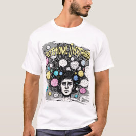 Lustiger Entwurf für Überdenker T-Shirt