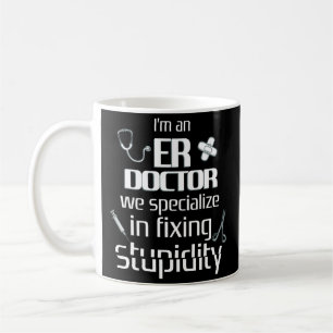 Lustiger ER-Unfallstations-Doktor Coffee Mug Gift Kaffeetasse
