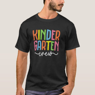 Lustiger erster Schultag Kindergarten-Crew-Lehrer T-Shirt
