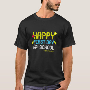 Lustiger erster Schultag Zurück zur Schule Kinderg T-Shirt