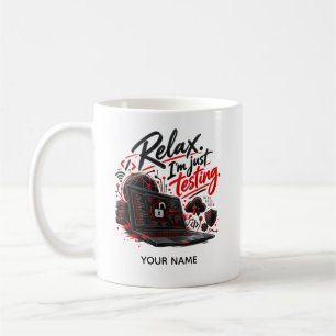 Lustiger Ethical Hacker – Teste nur Kaffeetasse